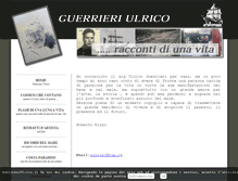 Tablet Screenshot of guerrieriulrico.it